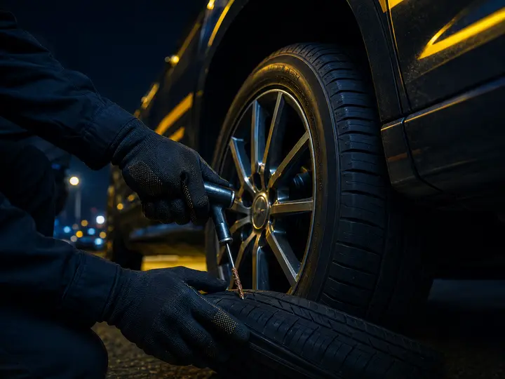 Tyre puncture repair