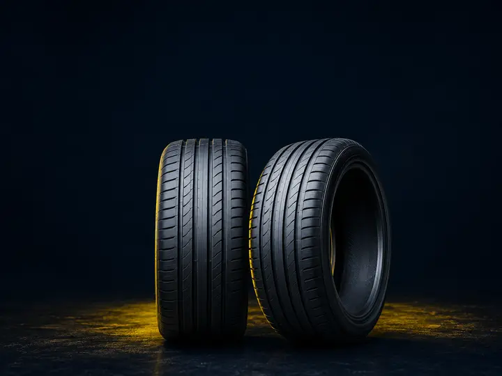 New car tyres